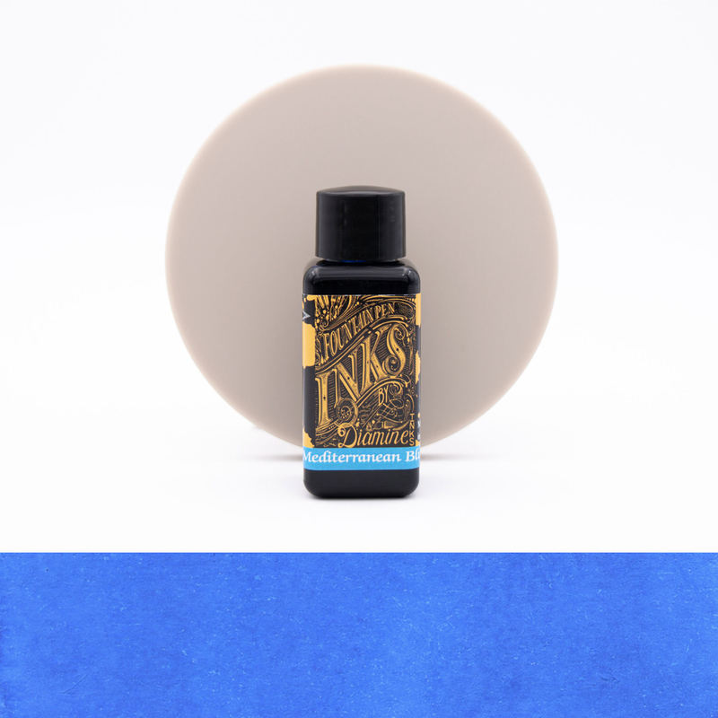 Diamine Mediterranean Blue Ink Bottle 30 ml