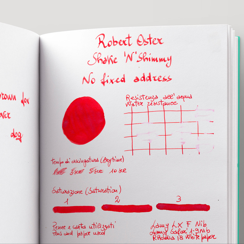 Robert Oster Shake 'N' Shimmy No Fixed Address Inchiostro 50 ml