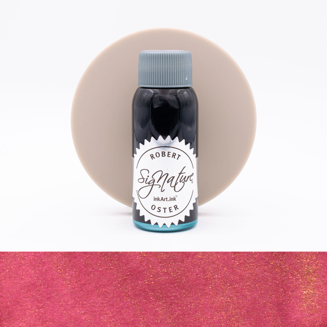 Robert Oster Shake 'N' Shimmy Rose Gold Antiqua Ink Bottle 50 ml