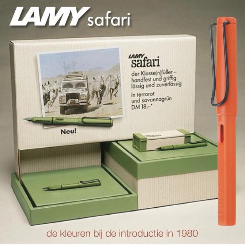 Lamy Safari Origin Penna Sfera Terra Red Edizione Speciale 2021 Lamy Safari Origin Penna Sfera Terra Red Edizione Speciale 2021