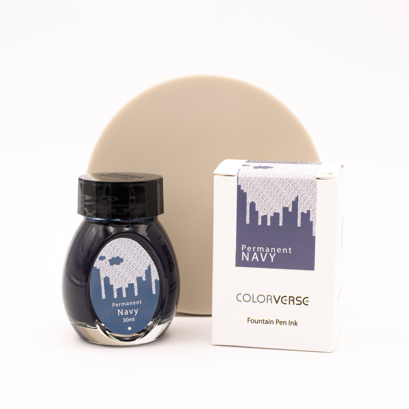 Colorverse Office Series Permanent Navy Ink Bottle 30 ml