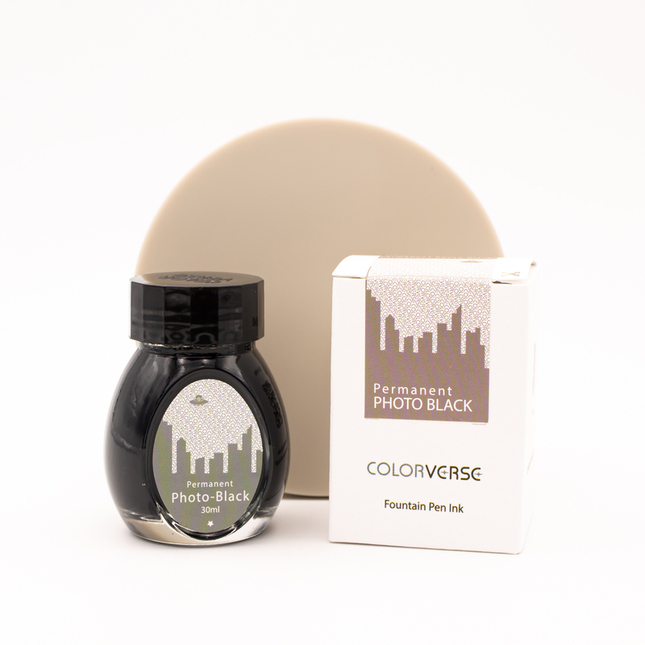 Colorverse Office Series Permanent Photo Black Ink Bottle 30 ml