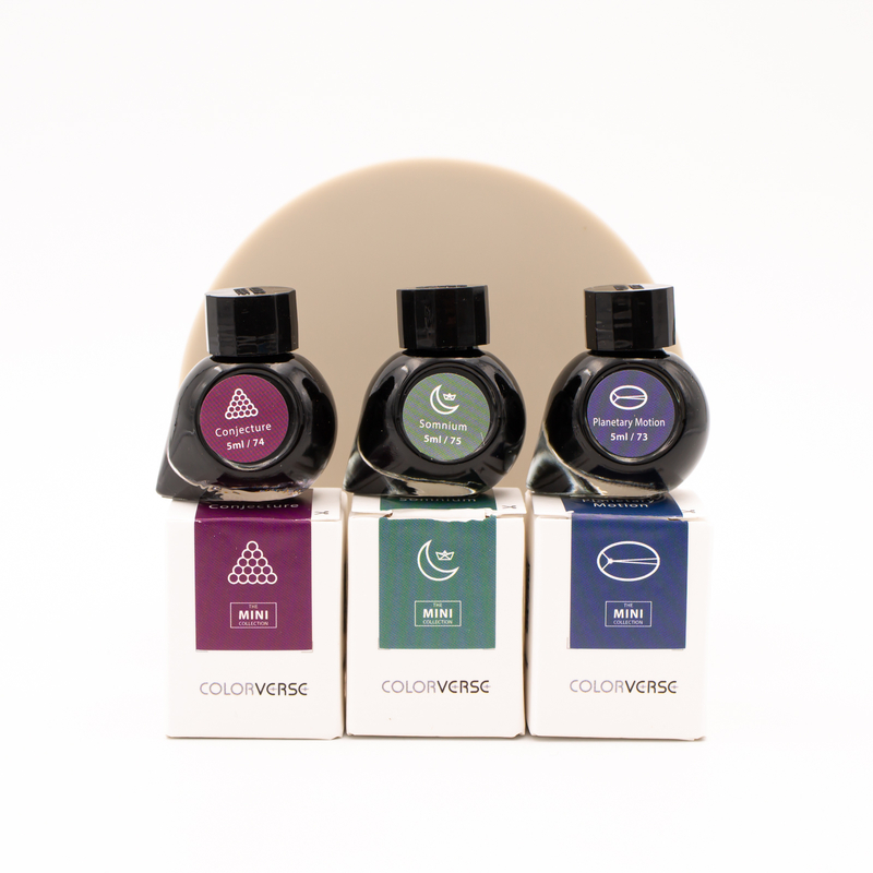 Colorverse The Mini Collection Johannes Kepler Set of 3 Ink Bottles Special Edition