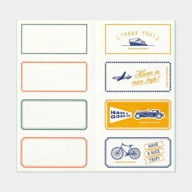 Traveler's Notebook B-Sides & Rarities Refill Regular Size Message Card Limited Edition