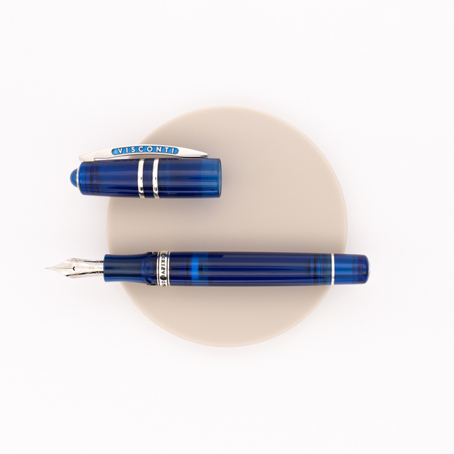 Visconti Homo Sapiens Demo Stones Fountain Pen Sapphire