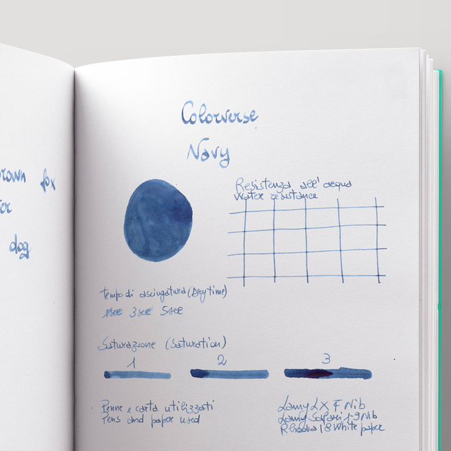 Colorverse Office Series Permanent Navy Ink Bottle 30 ml