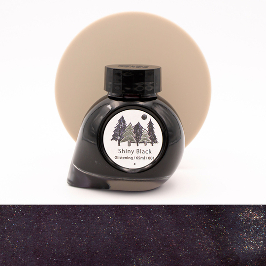 Colorverse Project Ink No. 001 Shiny Black Glistening Ink Bottle 65 ml