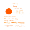 Diamine Orange Inchiostro 30 ml