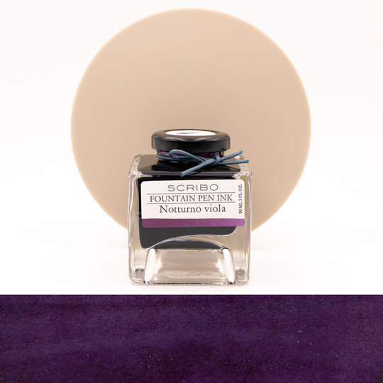 Scribo Notturno Viola Ink Bottle 90 ml