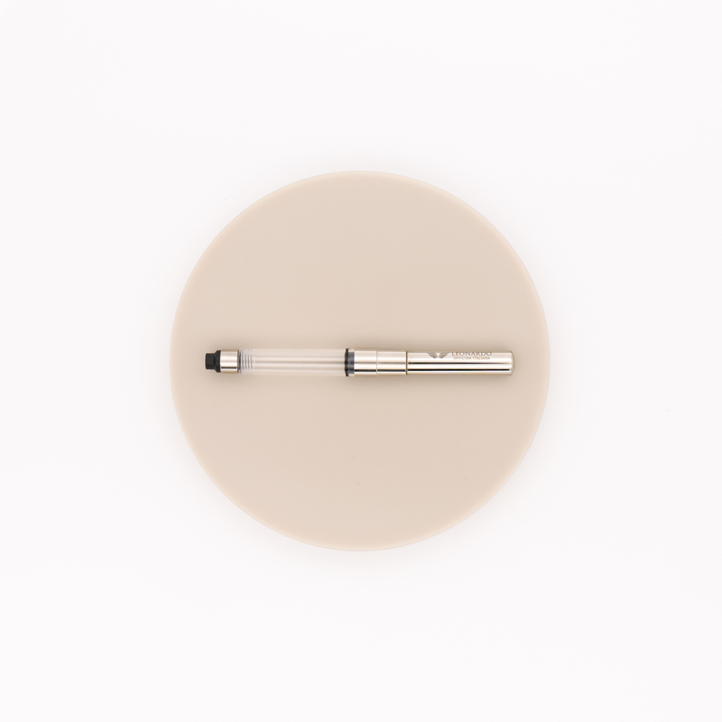 Leonardo Officina Italiana Converter a Vite per Penna Stilografica Rodio Leonardo Officina Italiana Converter a Vite per Penna Stilografica Rodio