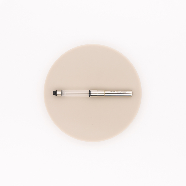 Leonardo Officina Italiana Screw-In Converter for Fountain Pen Rhodium