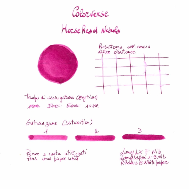 Colorverse Crab Nebula & Horsehead Nebula Glistening Ink Bottle 65 + 15 ml