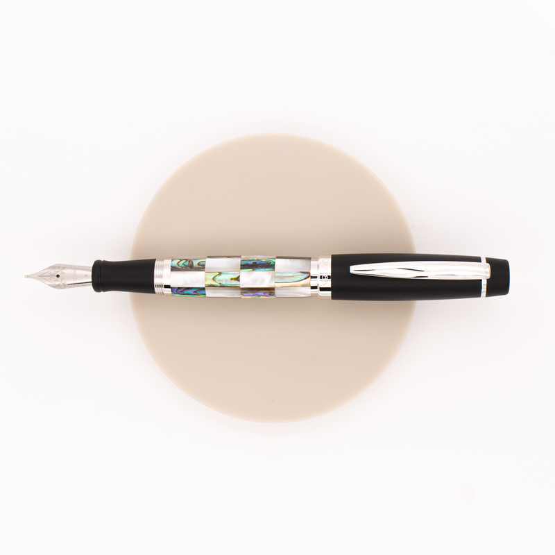 Opus 88 Premium Shell Fountain Pen Check