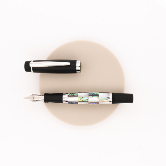 Opus 88 Premium Shell Fountain Pen Check