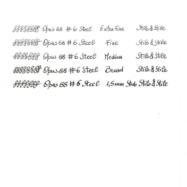 Opus 88 Premium Shell Penna Stilografica Stripe