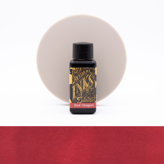 Diamine Red Dragon Ink Bottle 30 ml