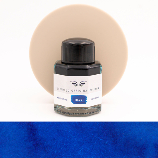 Leonardo Officina Italiana Mediterranean Blue Ink Bottle 40 ml