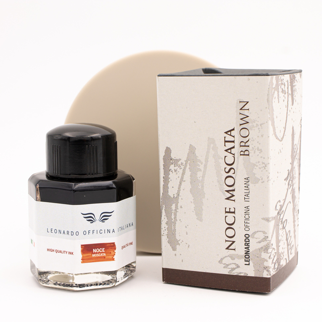 Leonardo Officina Italiana Nutmeg Ink Bottle 40 ml
