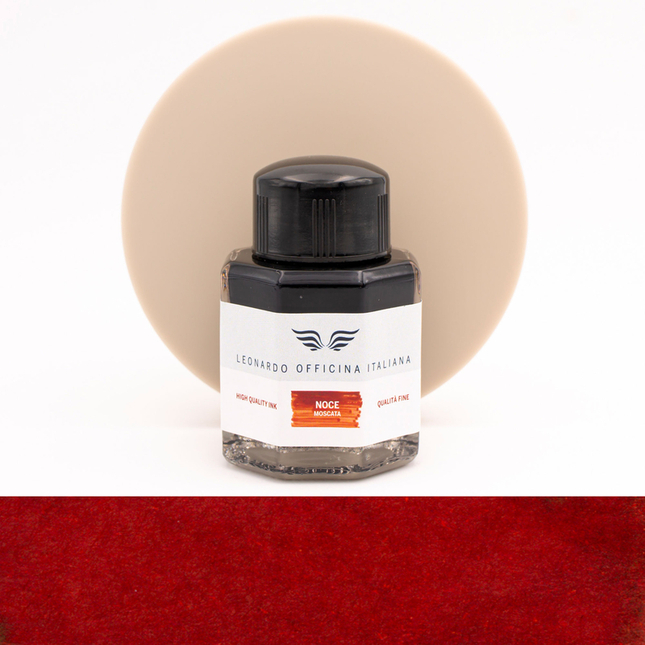 Leonardo Officina Italiana Nutmeg Ink Bottle 40 ml