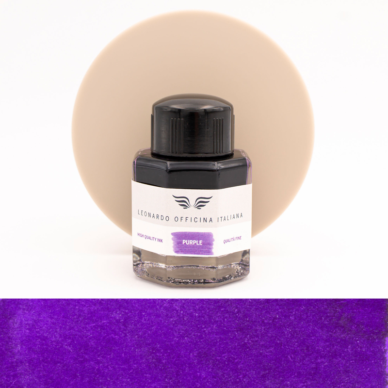 Leonardo Officina Italiana Deep Purple Ink Bottle 40 ml