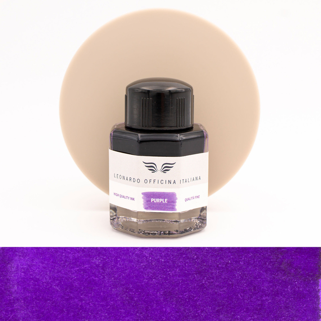 Leonardo Officina Italiana Deep Purple Ink Bottle 40 ml