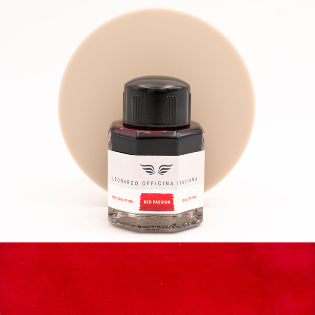 Leonardo Officina Italiana Rosso Passione Inchiostro 40 ml