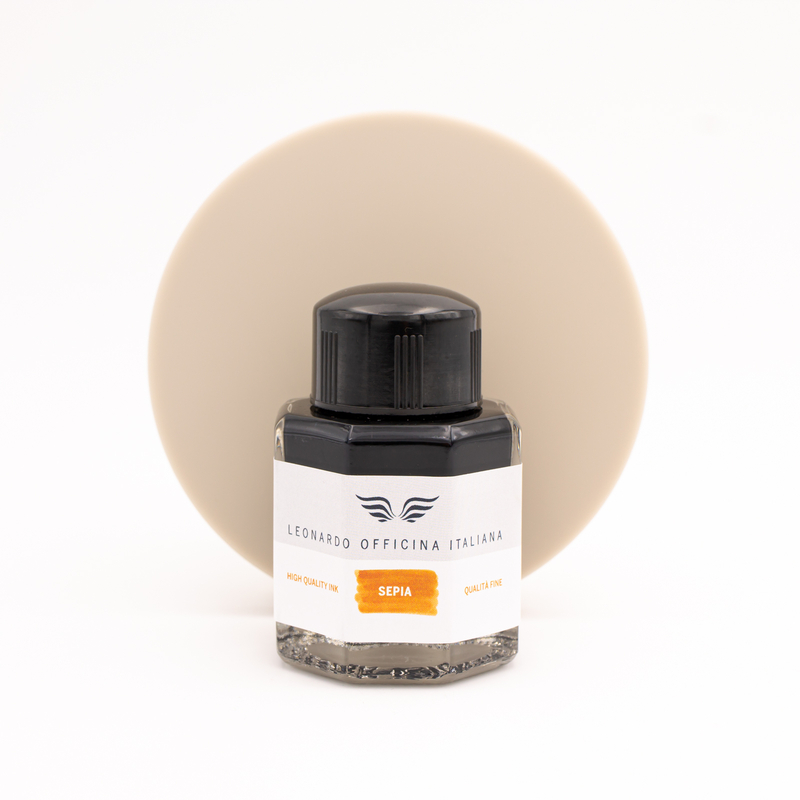 Leonardo Officina Italiana Classic Sepia Ink Bottle 40 ml