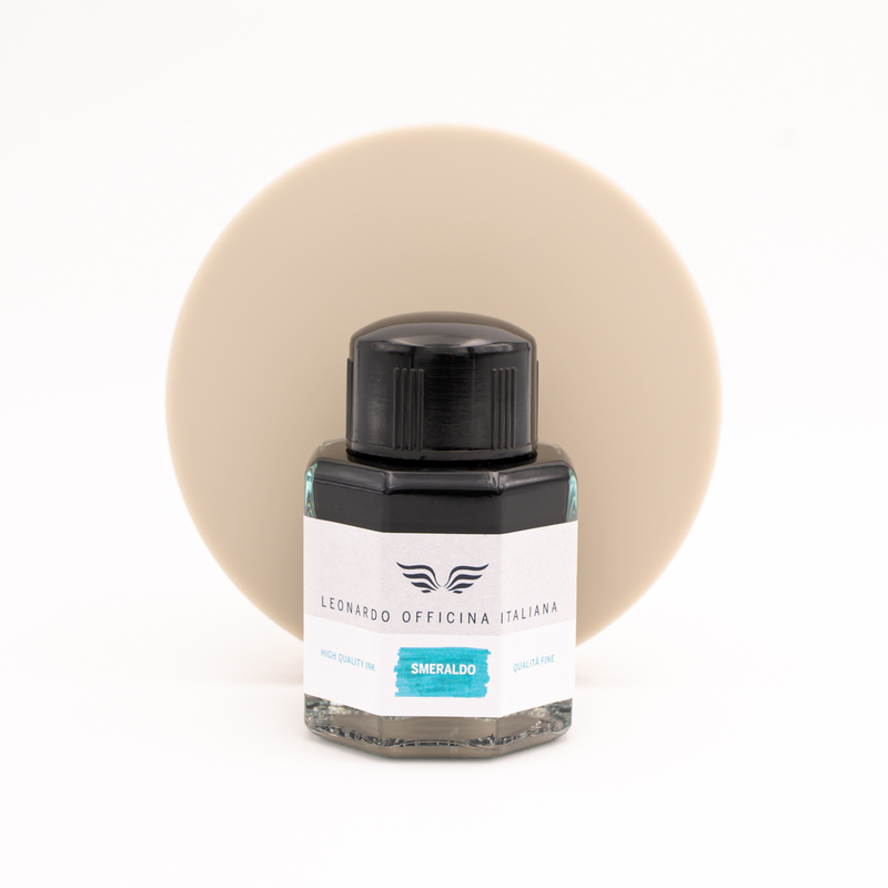 Leonardo Officina Italiana Emerald Green Ink Bottle 40 ml