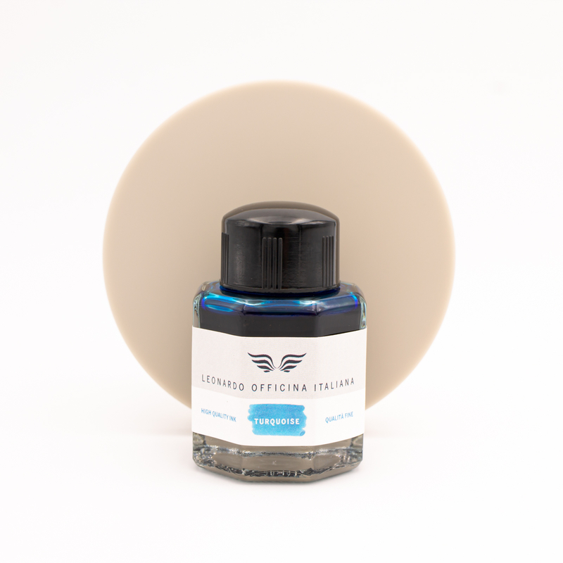 Leonardo Officina Italiana Hawaii Turquoise Ink Bottle 40 ml