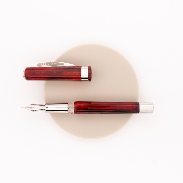 Visconti Opera Demo Carousel Fountain Pen Red Velvet