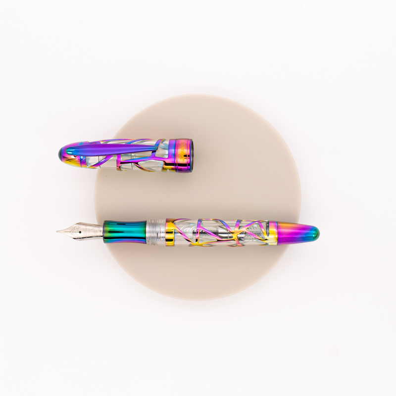 Laban Skeleton Penna Stilografica Rainbow