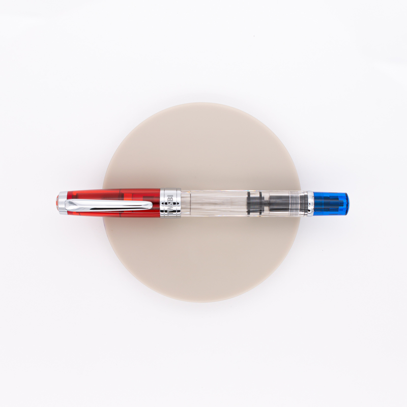 Twsbi Diamond 580 Penna Stilografica Rossa & Blu