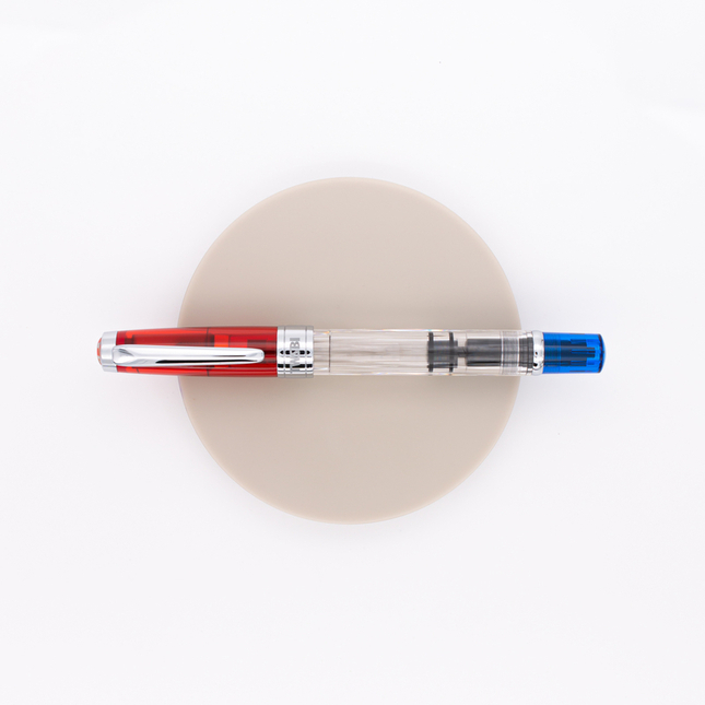 Twsbi Diamond 580 Penna Stilografica Rossa & Blu