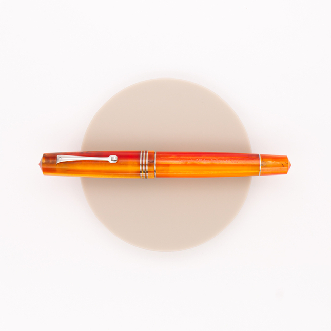 Leonardo Officina Italiana Momento Zero Fountain Pen Mango & Rhodium