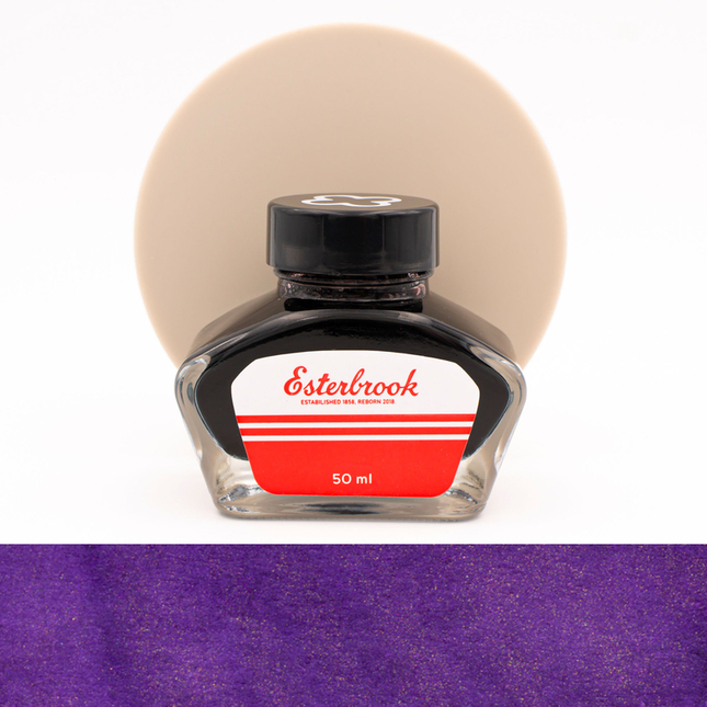 Esterbrook Shimmer Lilac Ink Bottle 50 ml