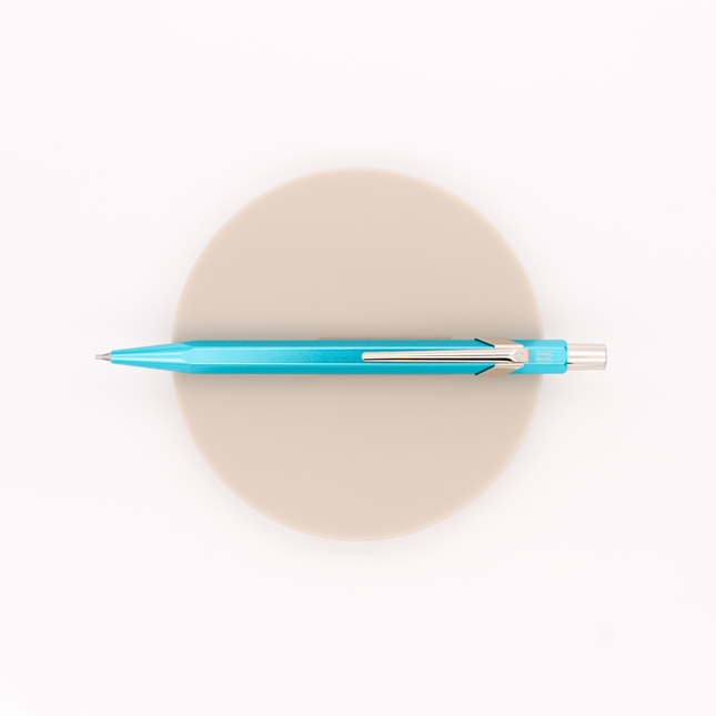 Caran d'Ache 844 Portamine 0.7 mm Metal-X Turchese