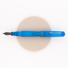 Leonardo Momento Zero Grande Pura Fountain Pen Aqua Blue & Ruthenium Leonardo Momento Zero Grande Pura Fountain Pen Aqua Blue & Ruthenium