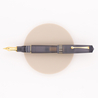 Leonardo Momento Zero Grande Pura Fountain Pen Anthracite Gray & Gold 14 KT Leonardo Momento Zero Grande Pura Fountain Pen Anthracite Gray & Gold 14 KT