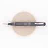 Leonardo Momento Zero Grande Pura Fountain Pen Anthracite Gray 14 KT