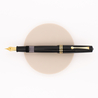 Leonardo Momento Magico Fountain Pen Black Soul Glossy & Gold 14 KT