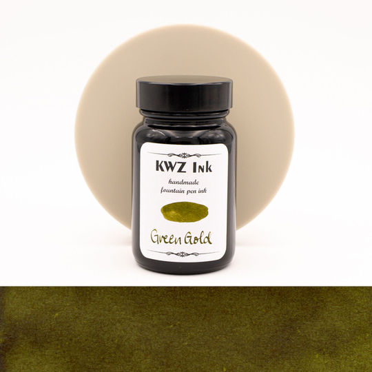 KWZ Green Gold Ink Bottle 60 ml