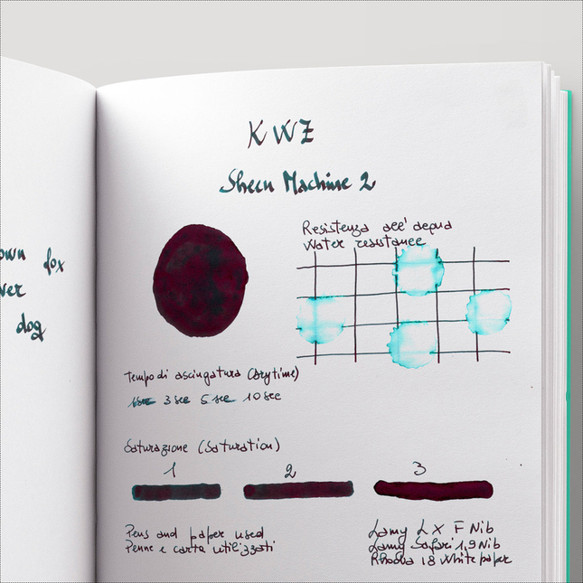 KWZ Sheen Machine 2 Ink Bottle 60 ml