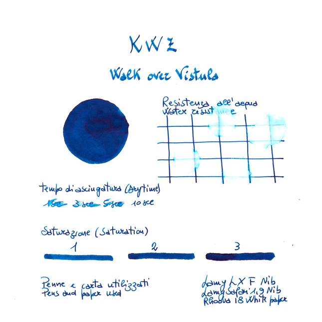 KWZ Walk Over Vistula Inchiostro 60 ml