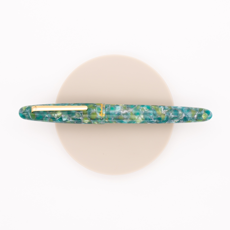 Esterbrook Estie Oversized Fountain Pen Sea Glass & Gold Esterbrook Estie Oversized Fountain Pen Sea Glass & Gold