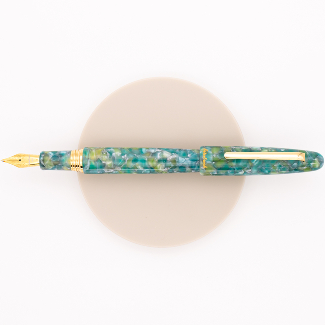 Esterbrook Estie Oversized Fountain Pen Sea Glass & Gold