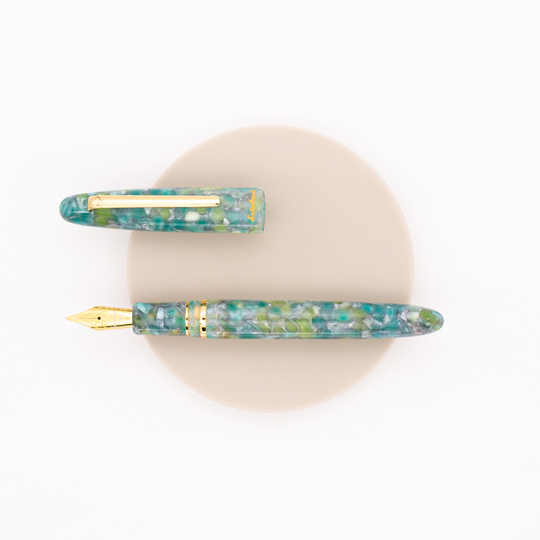 Esterbrook Estie Fountain Pen Sea Glass & Gold