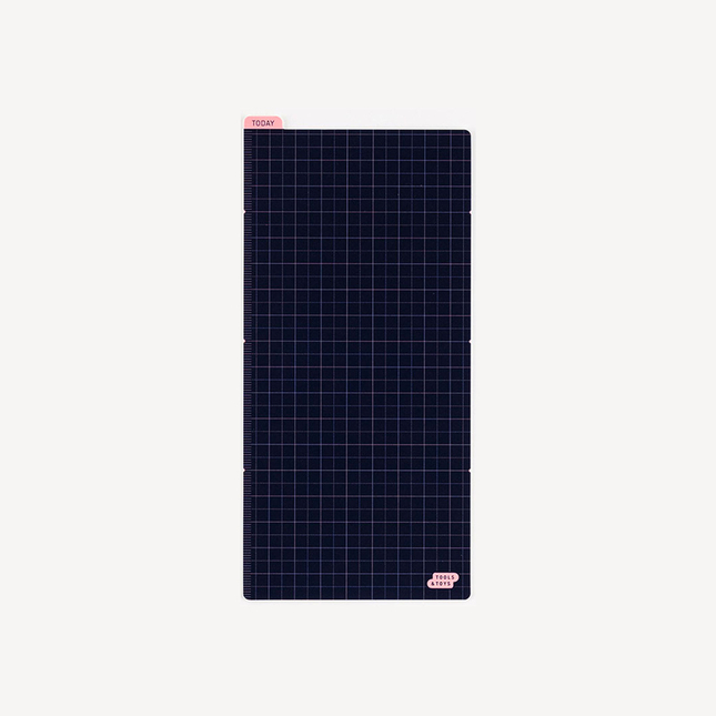 Hobonichi Pencil Board Navy x Pink Sottopagina per Weeks
