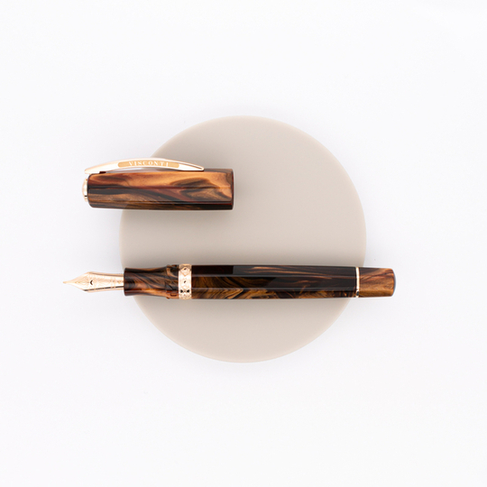 Visconti Medici Penna Stilografica Rose Gold