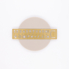 Traveler's Company Brass Segnalibro con Normografo Numerico in Ottone