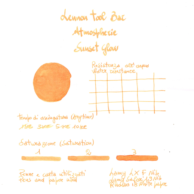 Lennon Tool Bar Atmospheric Sunset Glow Inchiostro 35 ml